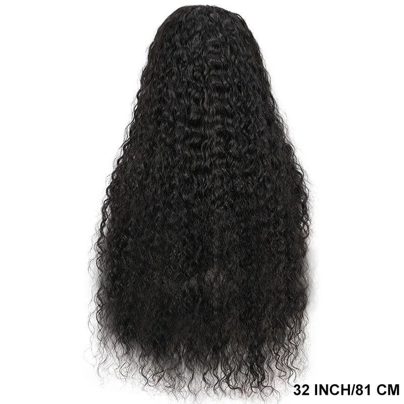 EVelora 180 Density Deep Wave 13x4 HD Lace Front Wig