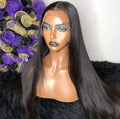 13x6 Straight Indian Hair Wigs Human Hair Glueless Full hd Transparent Lace Front Wigs Bone Straight Remy Hair hd Lace Wig