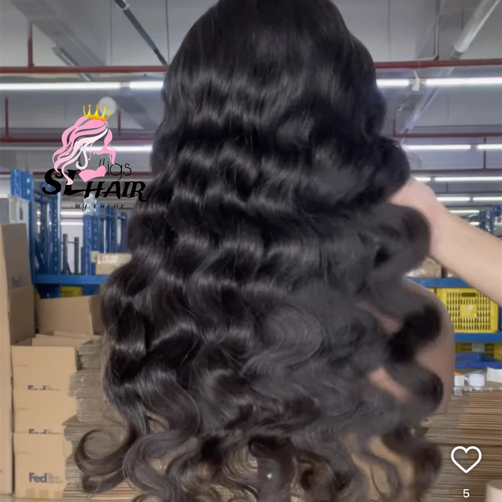 EVelora 180%-200% Density Raw Pre-Plucked HD Lace Front Wig | 2x6 13x6 5x5 9x6 Glueless