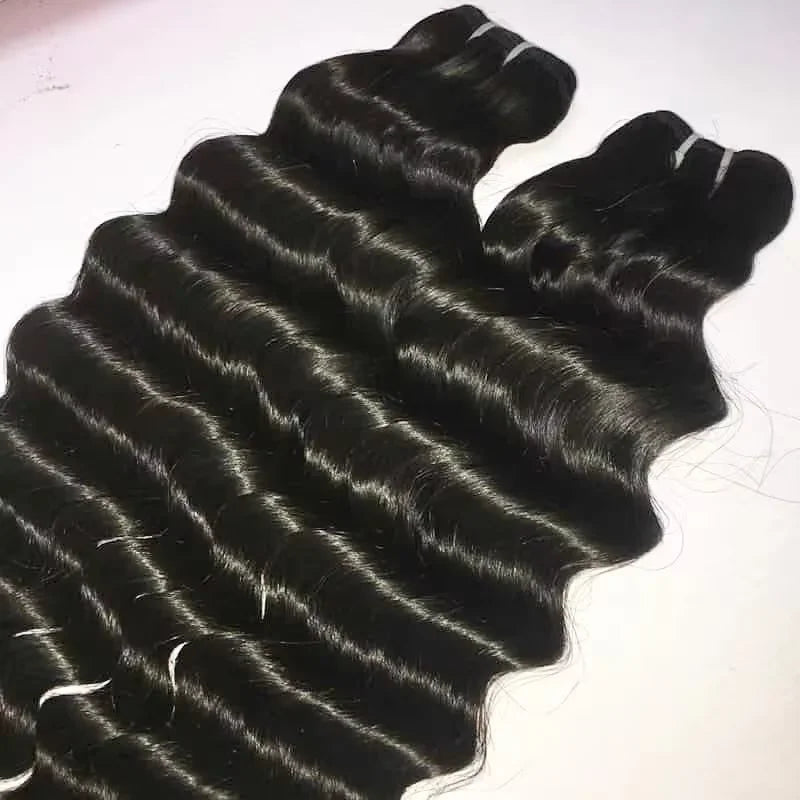 EVelora Straight & Body Wave Human Hair Bundles | Brazilian & Indian Virgin Hair