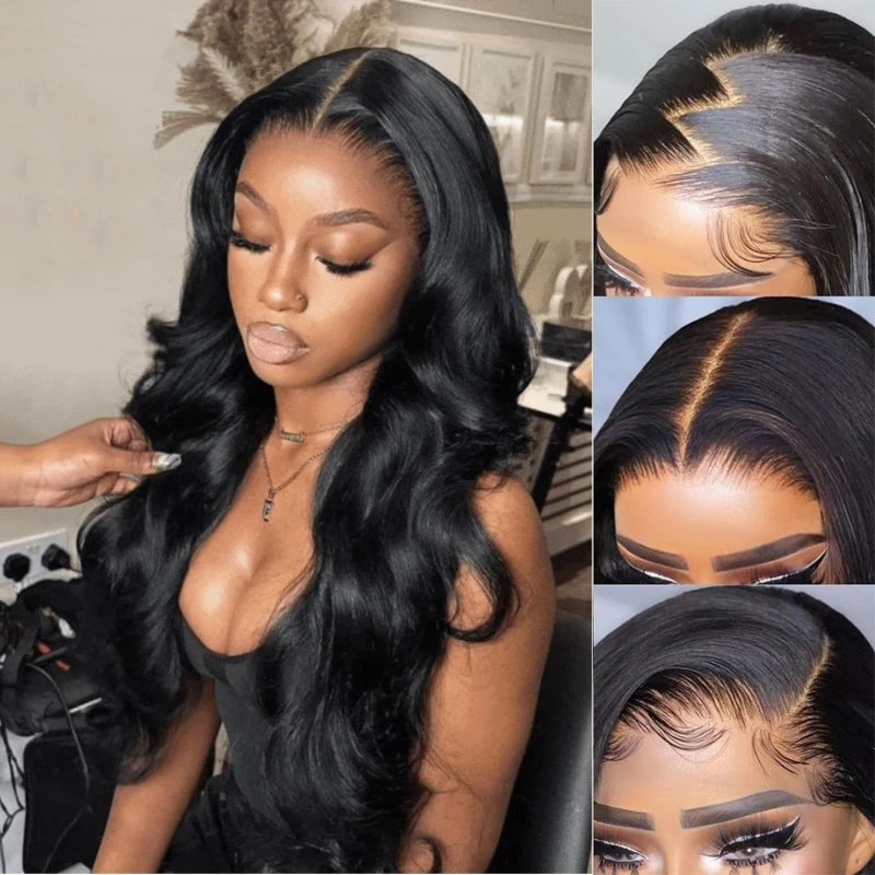 EVelora Body Wave 4x4 Lace Closure Wear & Go Wig | Bleached Knots Glueless