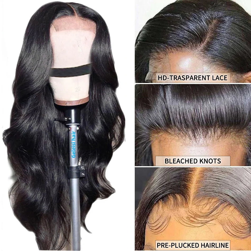 Brazilian Body Wave Lace Front Wig | 100% Virgin Human Hair