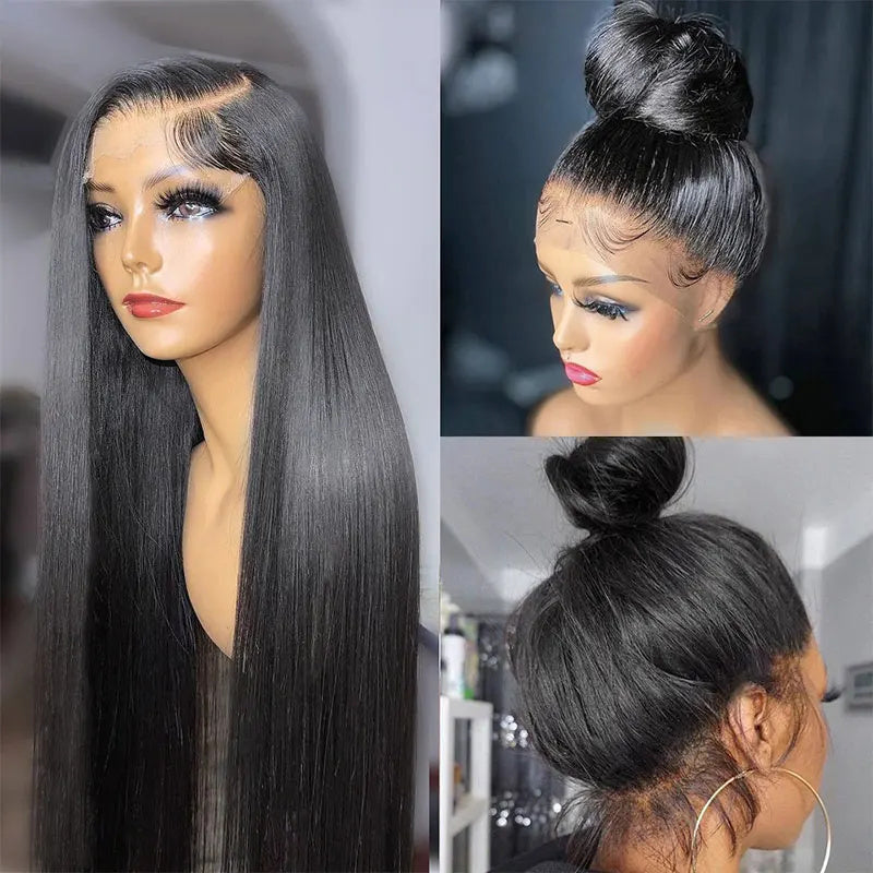 Brazilian Human Hair Lace Front Wigs Human Hair Hd Full Lace Wigs Glueless