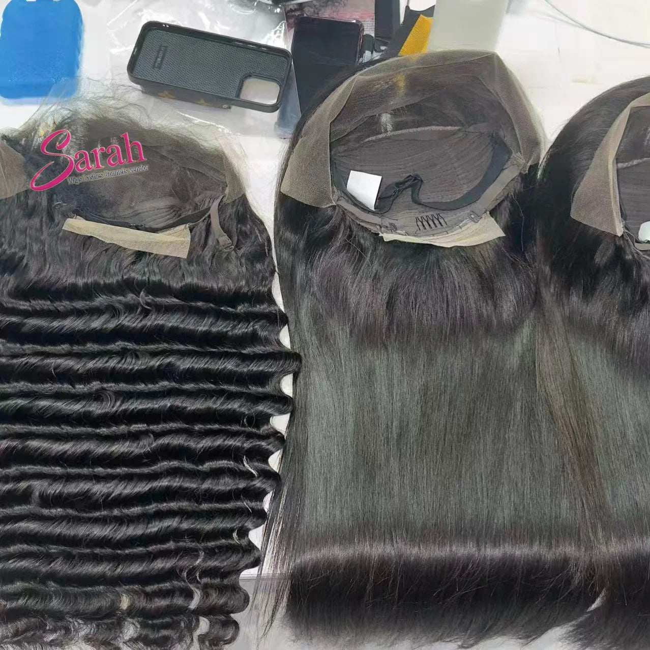 EVelora Deep Wave HD Lace Front Wig | Natural Vietnamese Burmese Curl Glueless