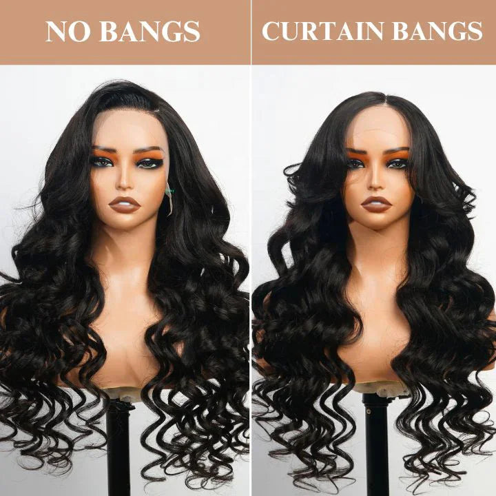EVelora 250% Density Raw 13x4 4x6 Curly Lace Front Wig | Brazilian Human Hair