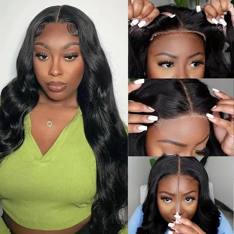 EVelora Ready-to-Go 13x4 HD Lace Body Wave Wig | Pre-Plucked Glueless