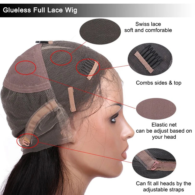 180% Density 4 27 Two Tone Ombre Color Chinese Virgin Hair Full Lace Wig Water Wave Full Lace Blonde Human Hair Wigs