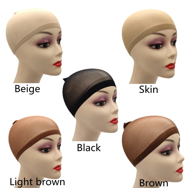 EVelora Breathable Nylon Mesh Wig Caps