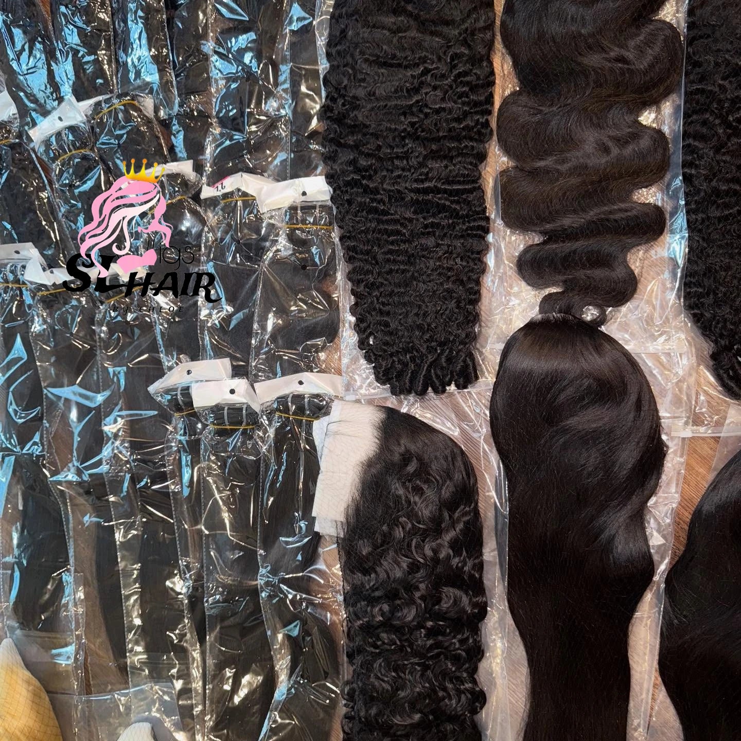EVelora 180%-200% Density Raw Pre-Plucked HD Lace Front Wig | 2x6 13x6 5x5 9x6 Glueless