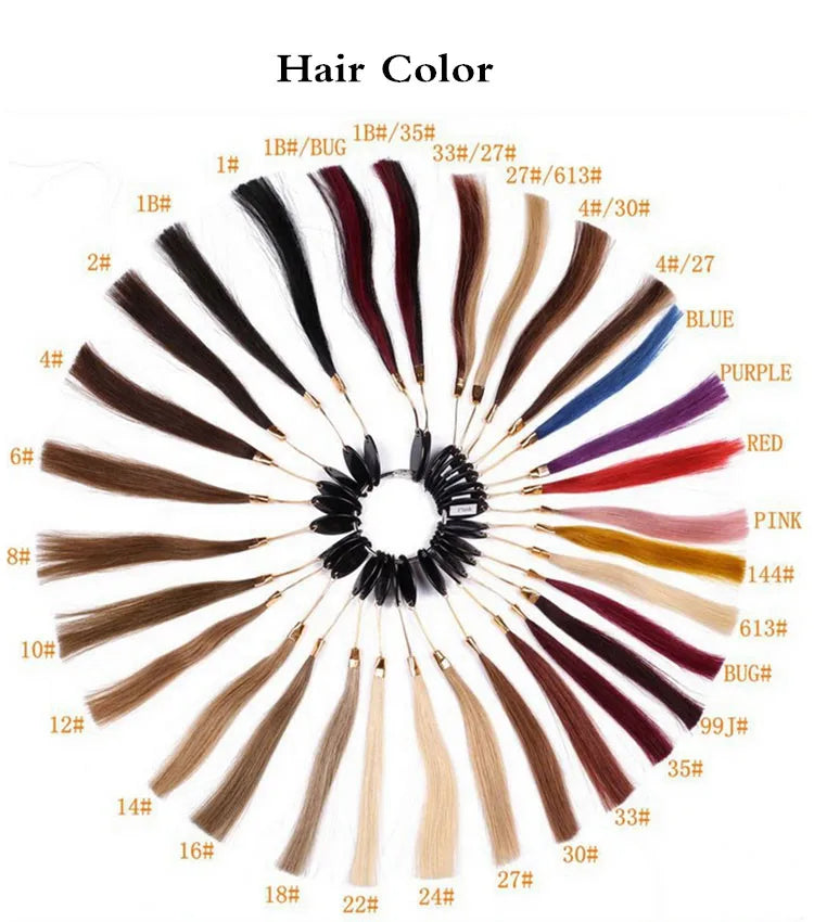 EVelora 13x6 Straight Indian Hair Glueless HD Lace Front Wig | Bone Straight Remy