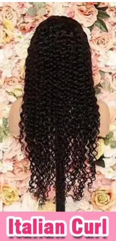 EVelora Deep Wave HD Lace Front Wig | Natural Vietnamese Burmese Curl Glueless