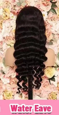 EVelora Deep Wave HD Lace Front Wig | Natural Vietnamese Burmese Curl Glueless