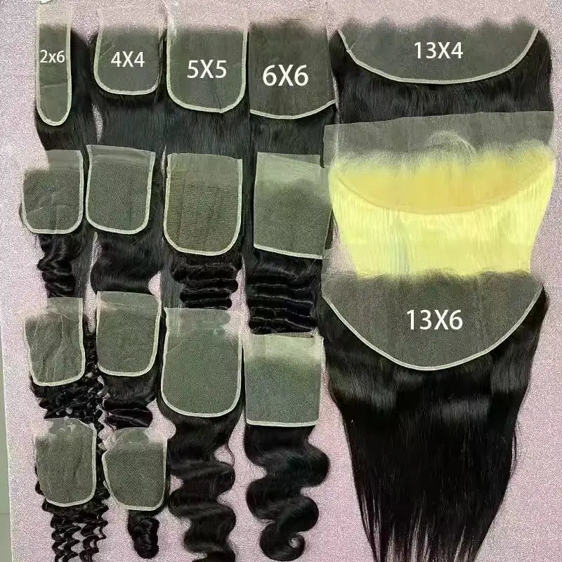 EVelora HD Lace Frontal & Closure Collection | Raw Burmese & Cambodian Curly Hair