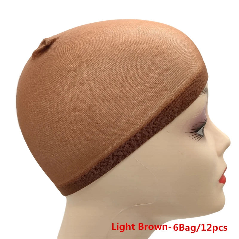 EVelora Breathable Nylon Mesh Wig Caps
